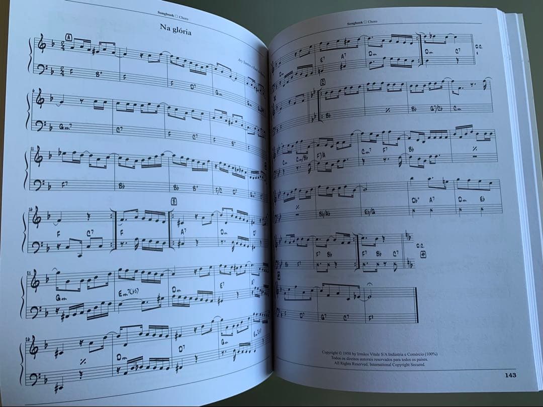 ショーロ　ソングブック　全3巻