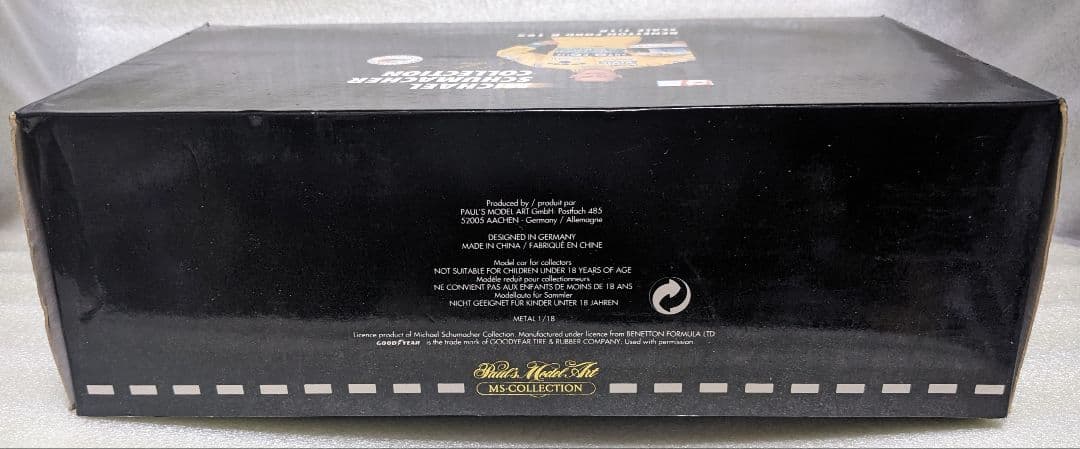 ミニカー MINICHAMPS BENETTON B192 M.SCHUMACHER