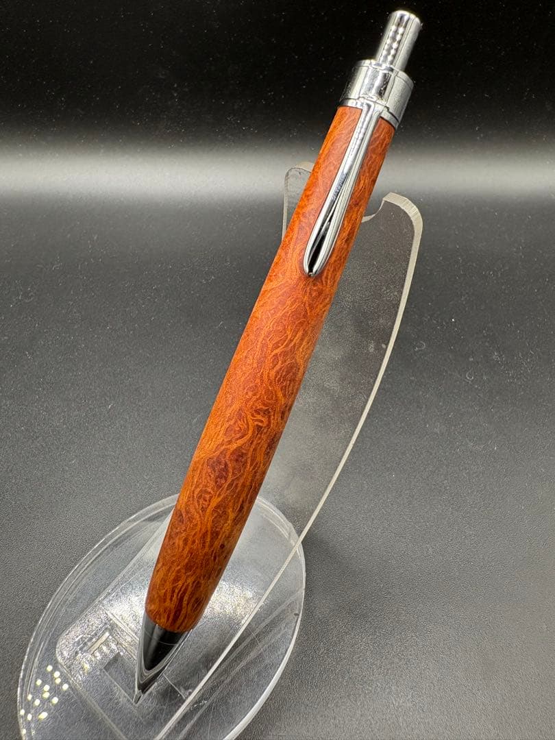 505極上　レースシーオーク　木軸シャーペン　ボールペン