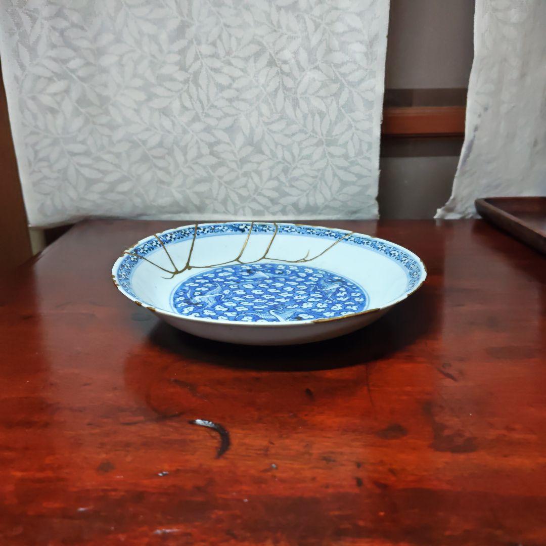 伊万里焼　金継ぎ修復あり