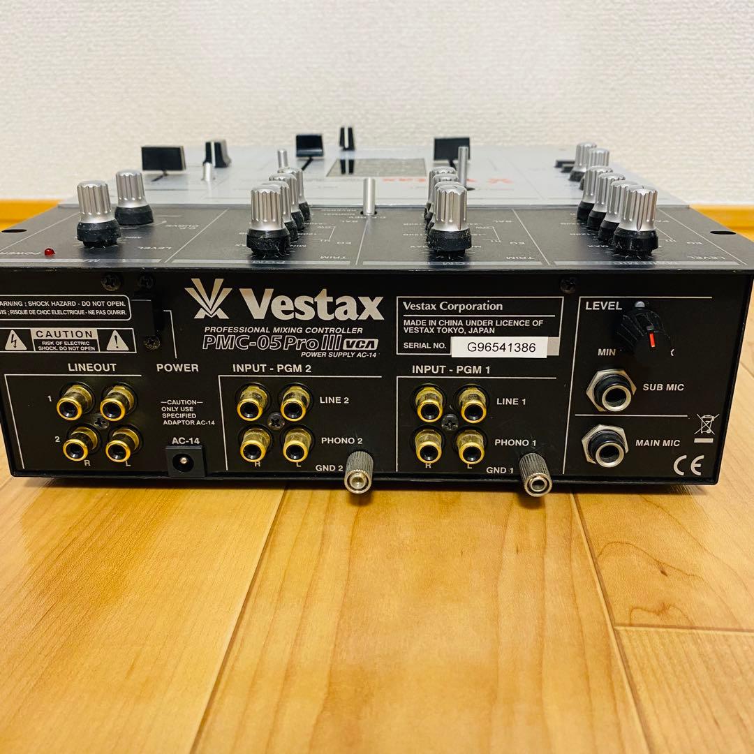付属品多数✨ Vestax PMC-05PRO3 VCA DJミキサー