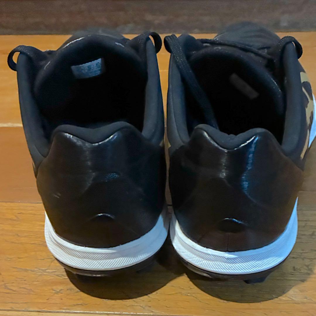 asics ゴールドステージファング27.0cm ブラック/ゴールド