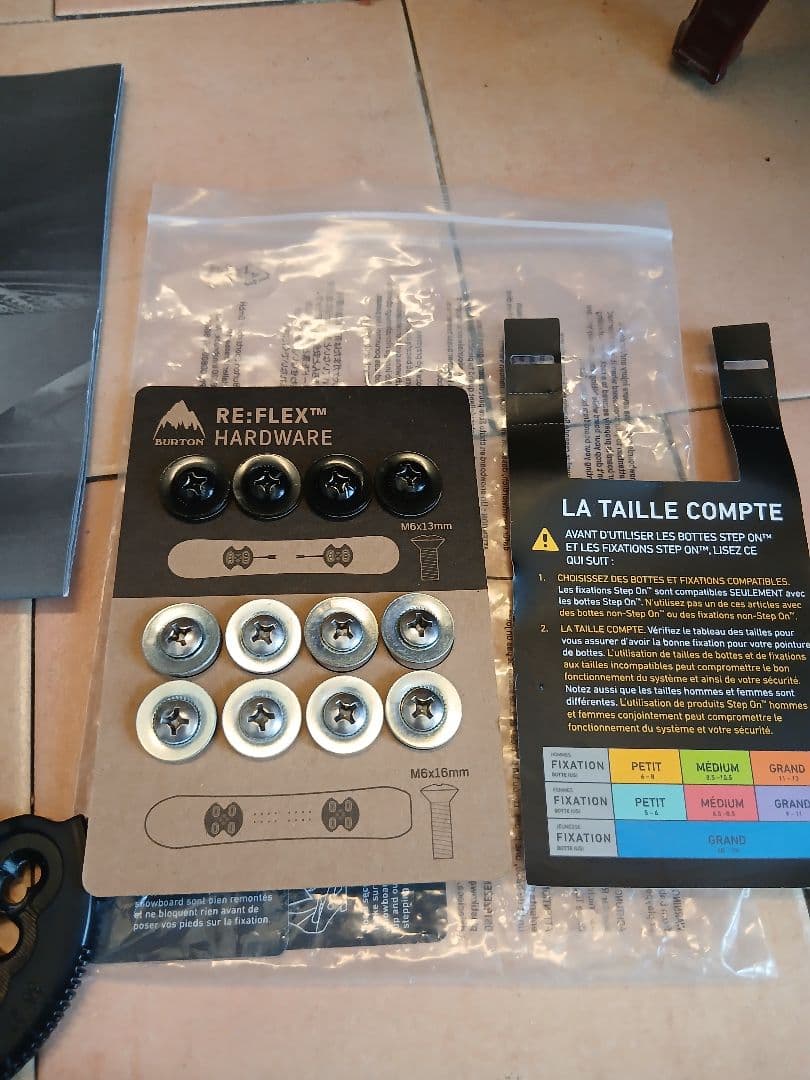 BURTON スワス Step on Mサイズ 26.5 ブーツバインセット