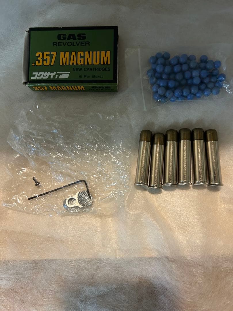 【希少•美品】コクサイ S&W M66 ガスリボルバー　初期型　シリンダー貫通式