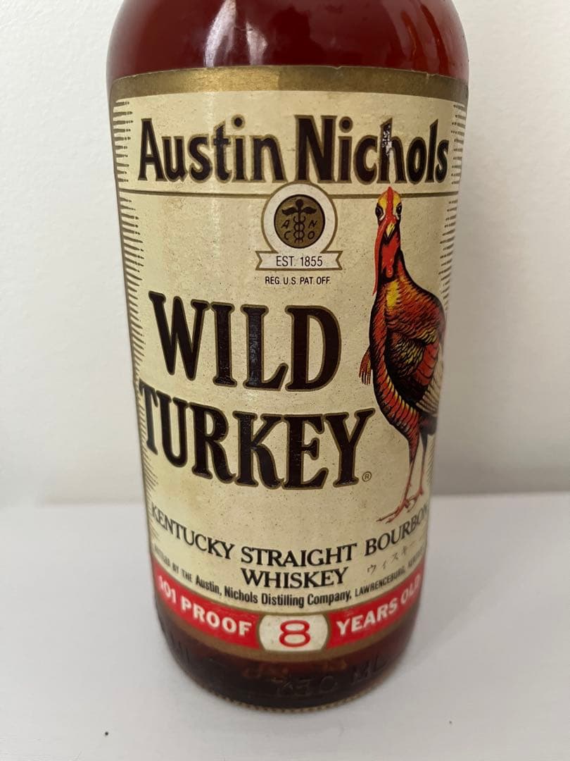 Austin Nichols WILD TURKEY 8年　ワイルドターキー