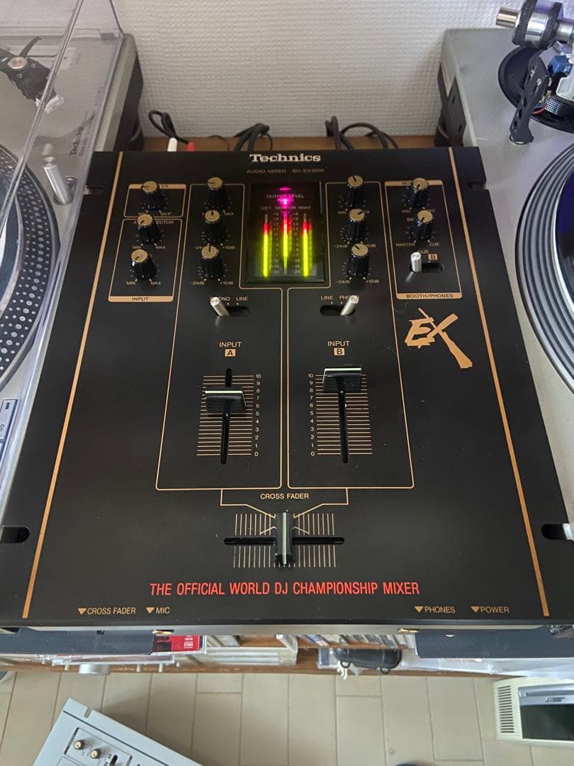 整備済み美品　technics sh-ex1200 DJミキサー