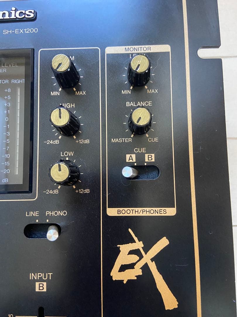 整備済み美品　technics sh-ex1200 DJミキサー