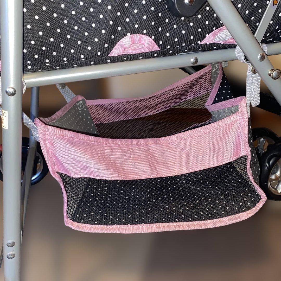 【引き取り希望】ペットカート前輪が2輪のため安定感あり！3輪と4輪のいいとこどり