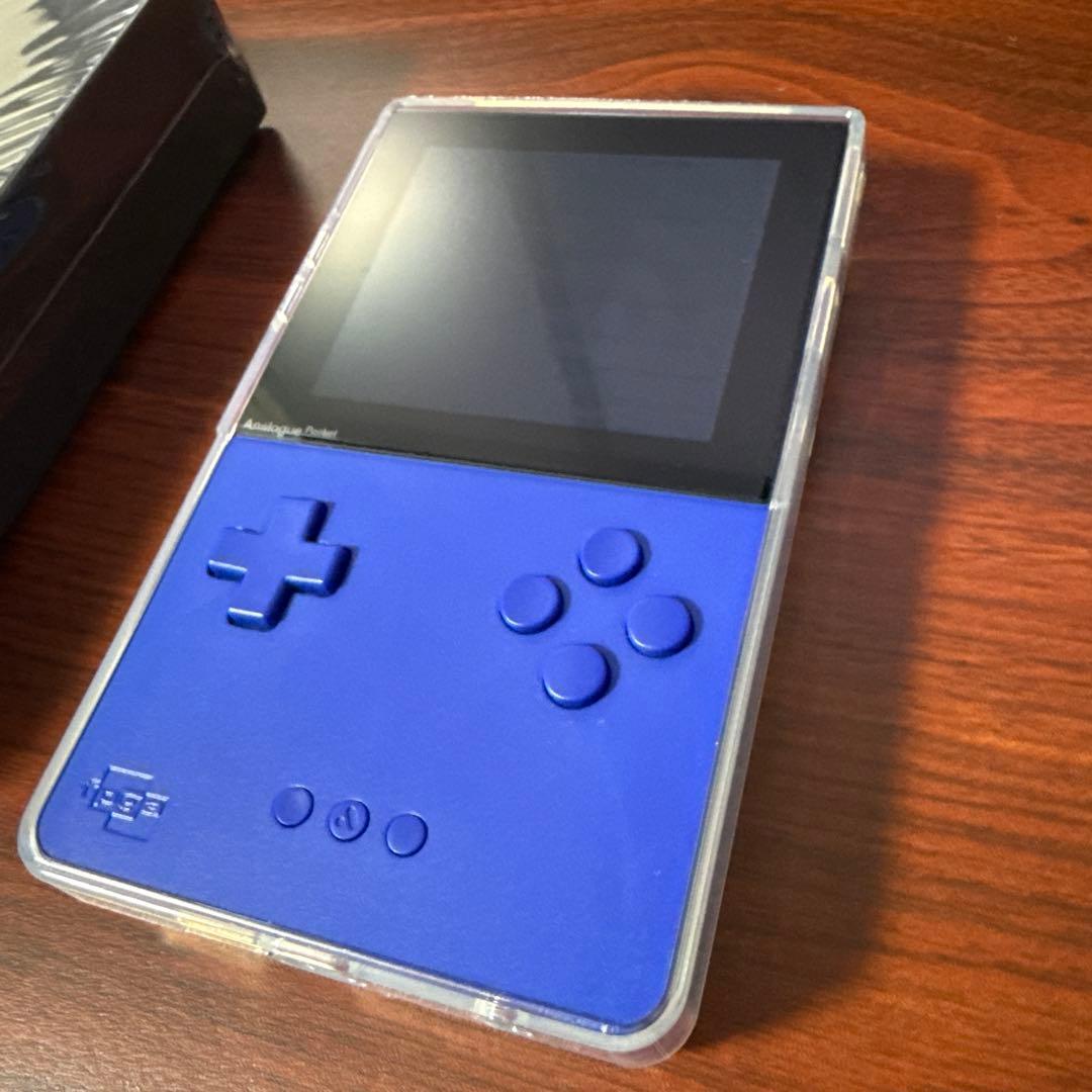 Analogue Pocket 限定カラー Blue ほぼ新品 アクセサリ付き