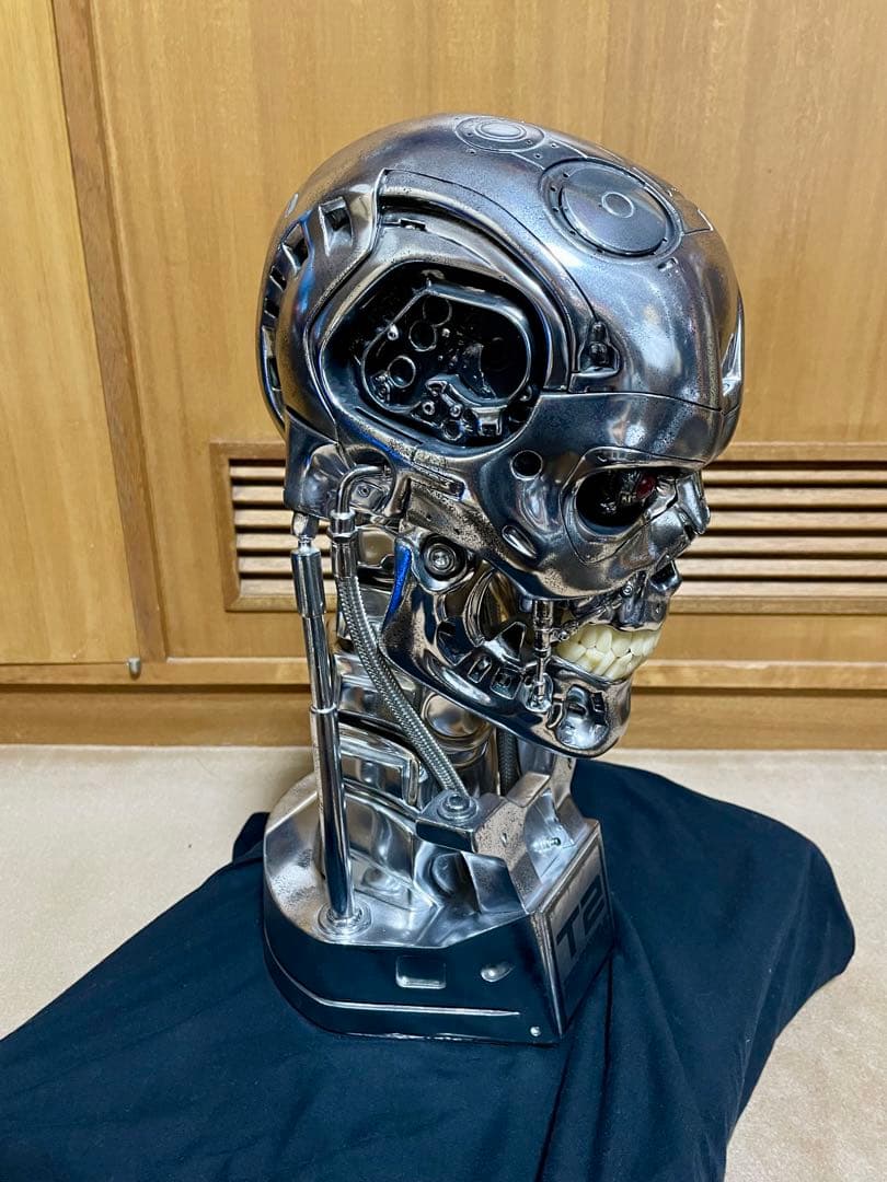 希少】サイドショウ T-800 ターミネーター2 1/1バスト（コンバット版）