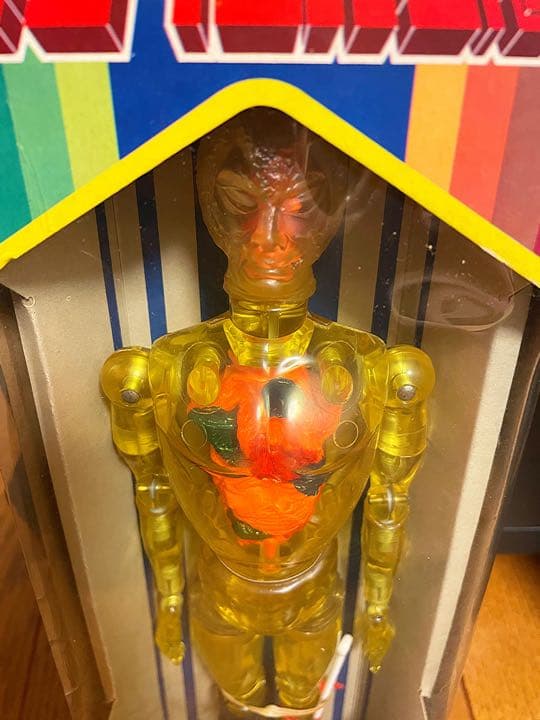 【当時物】キングワルダー1世　イエロー　フィギュア タカラ