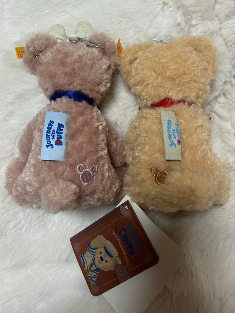 シュタイフ ダッフィー＆シェリーメイ ぬいぐるみ 10周年記念　未使用品