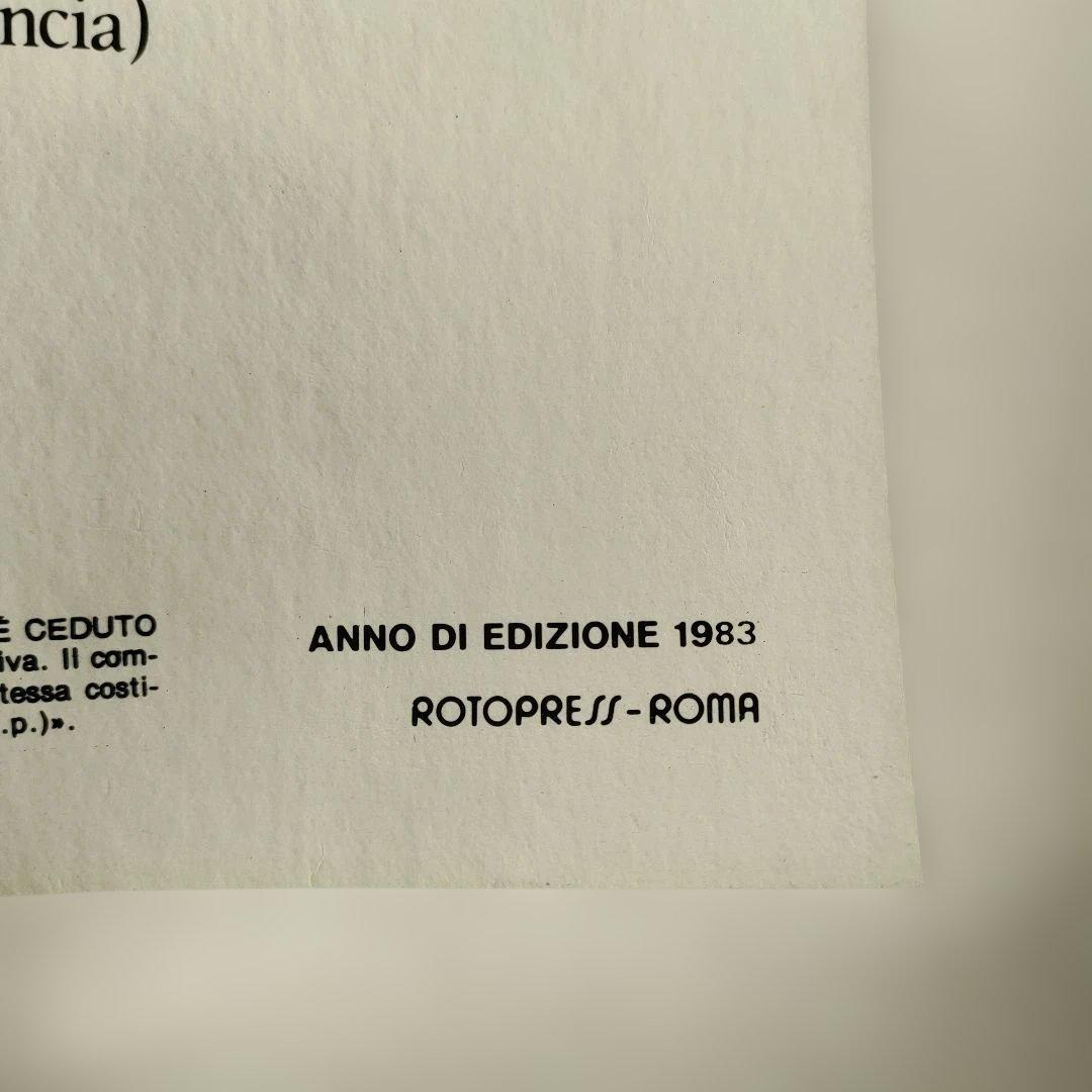 フェリーニ監督「そして船は行く」イタリア本国版ポスター 布リネンバック加工済み