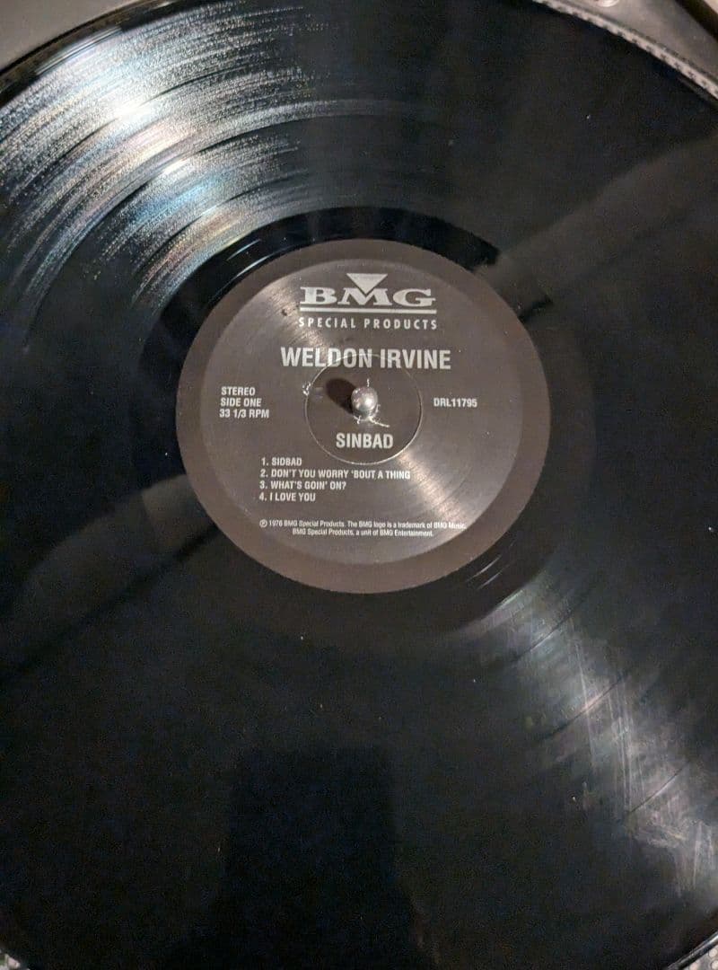 洋楽 Weldon Irvine Sinbad LP