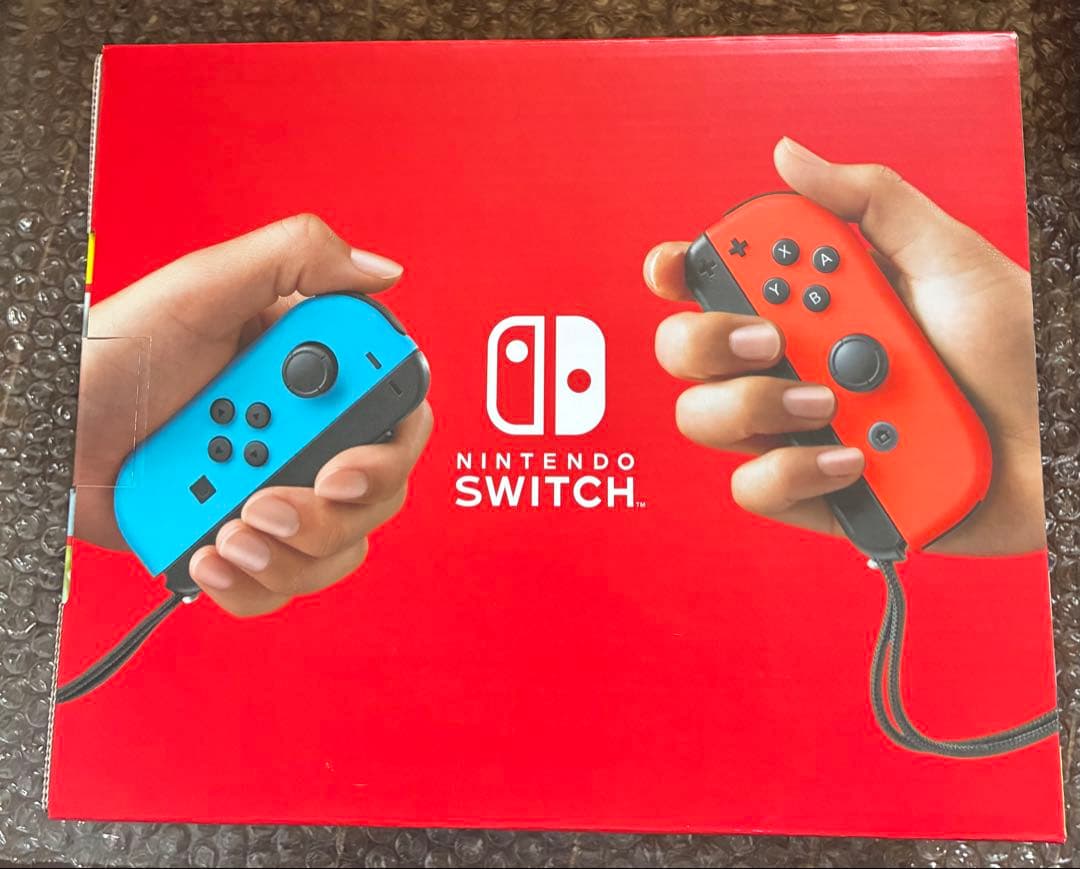 【新品未使用／未開封】Nintendo Switch 本体　青/赤