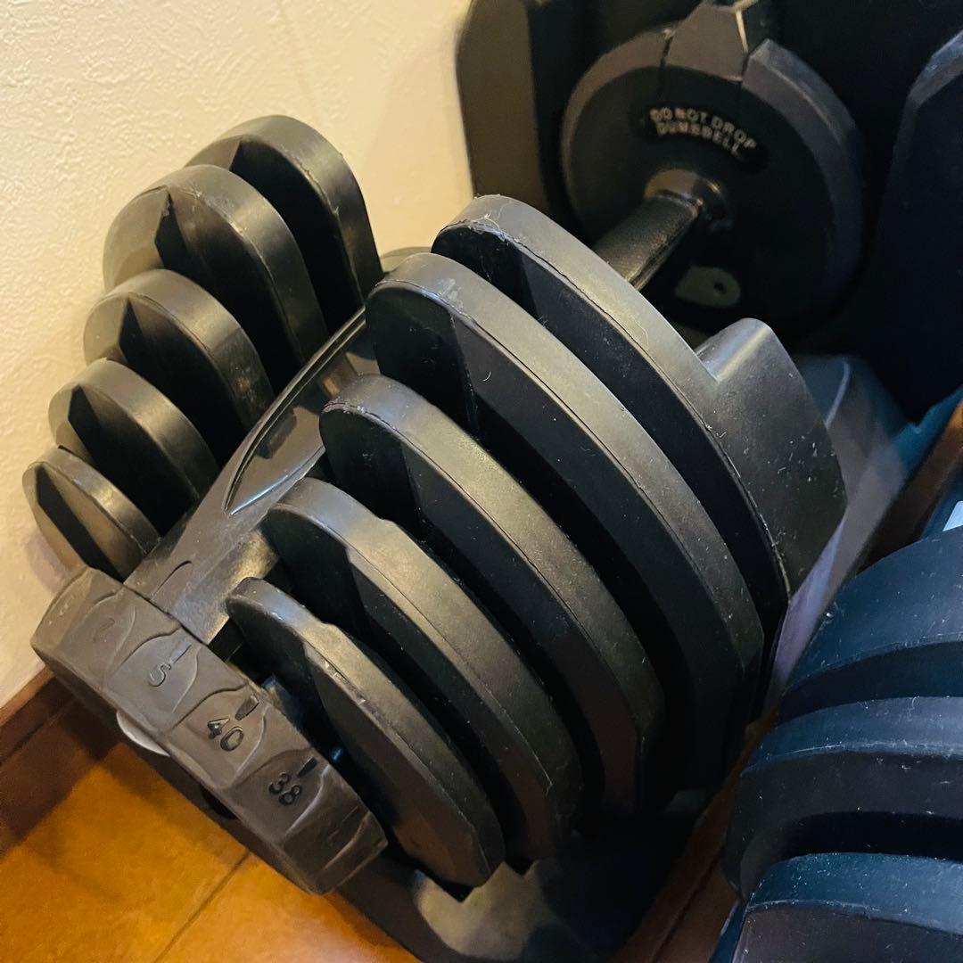 発送可能　可変式ダンベル　40kg 2セット　引き取り　千葉　茨城　埼玉　東京