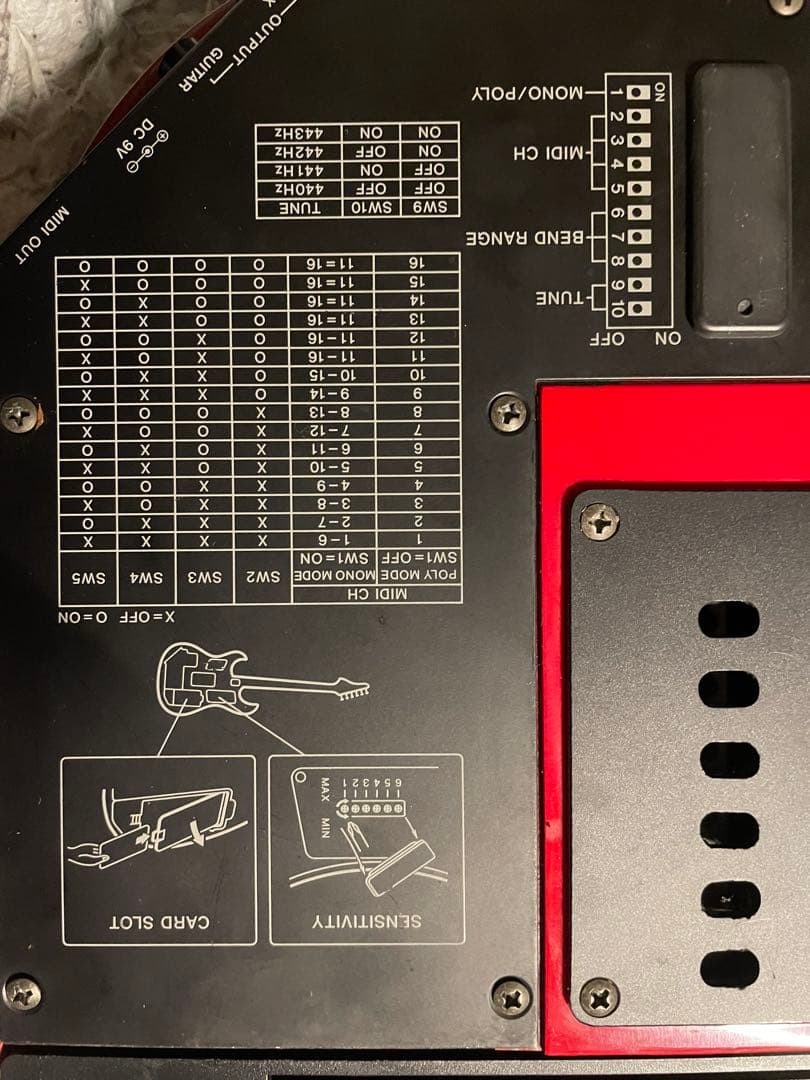 CASIOシンセギターPG300