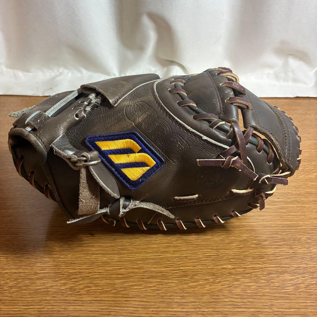 ミズノ ワールドウィン 一般軟式 キャッチャーミット 美品 日本製