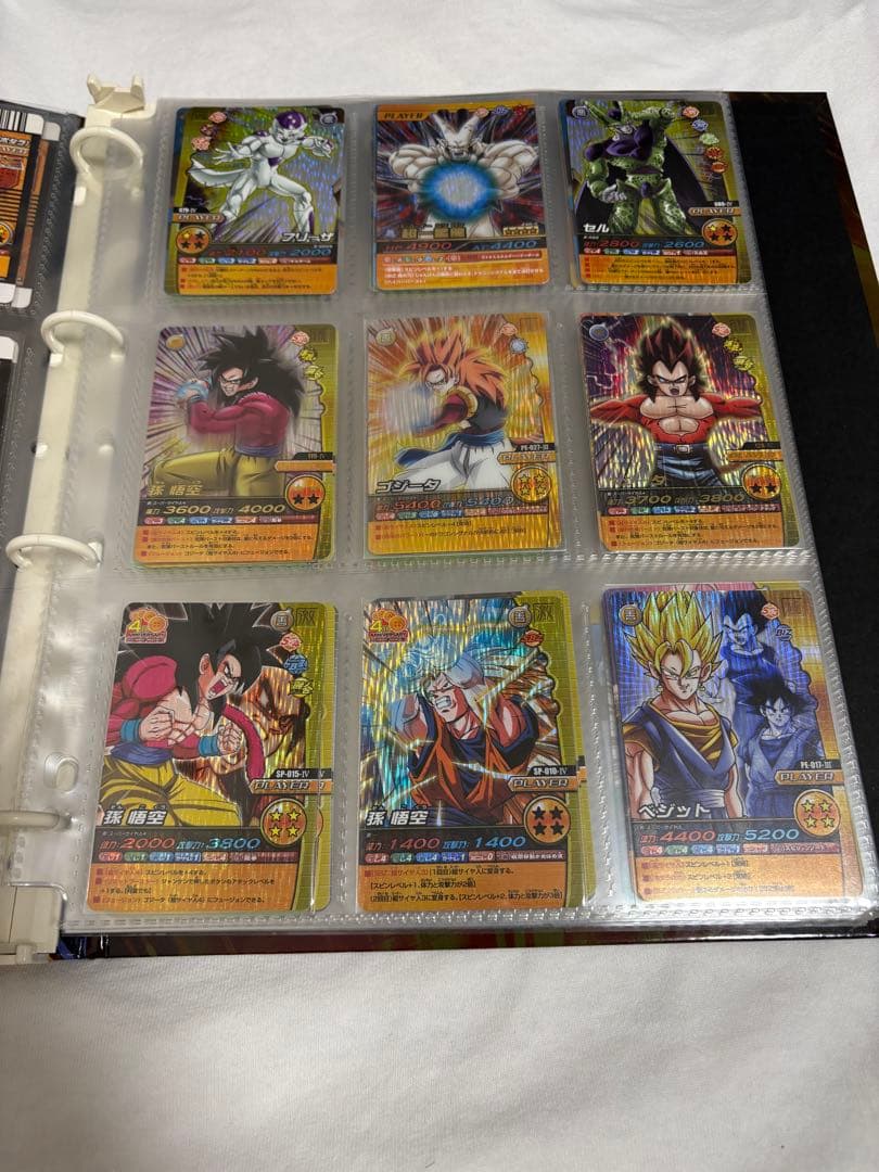 ドラゴンボール　W爆裂インパクト　爆レア禁レア（バインダー付き）