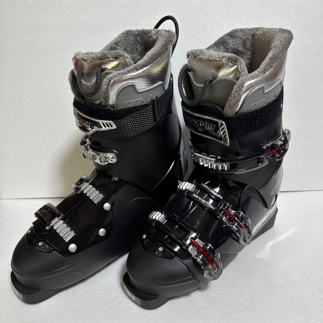 未使用29cmスキーブーツ黒色ブラック初心者おすすめ格安特価29.0cm