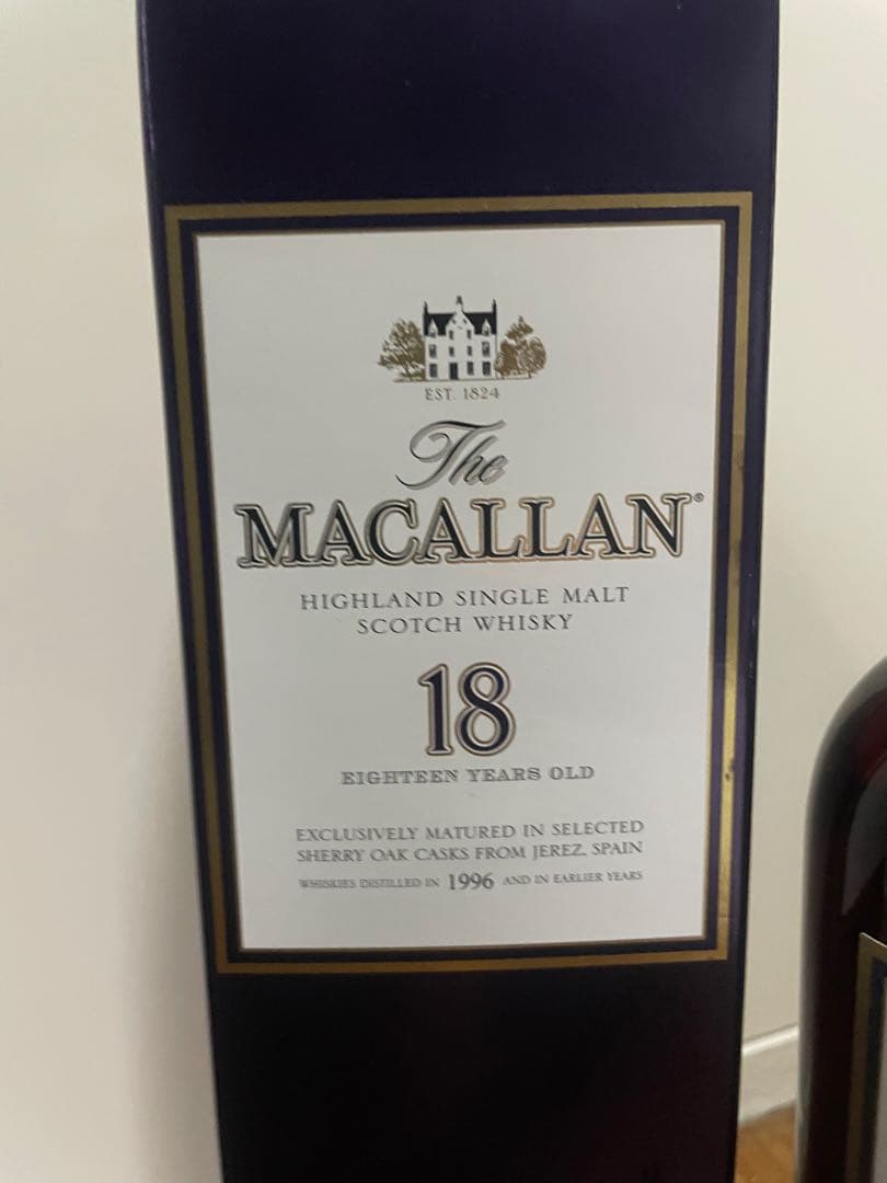 マッカラン 18年 1996