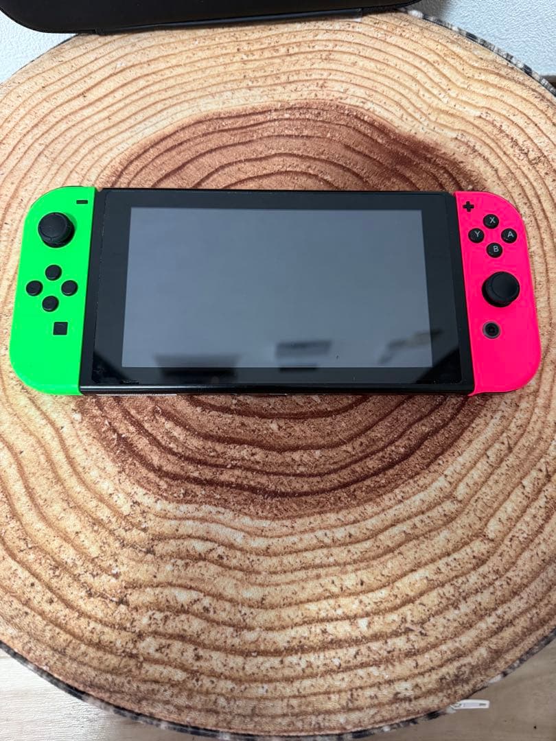 Nintendo Switch ニンテンドースイッチ本体　GRN/PNK 箱無し