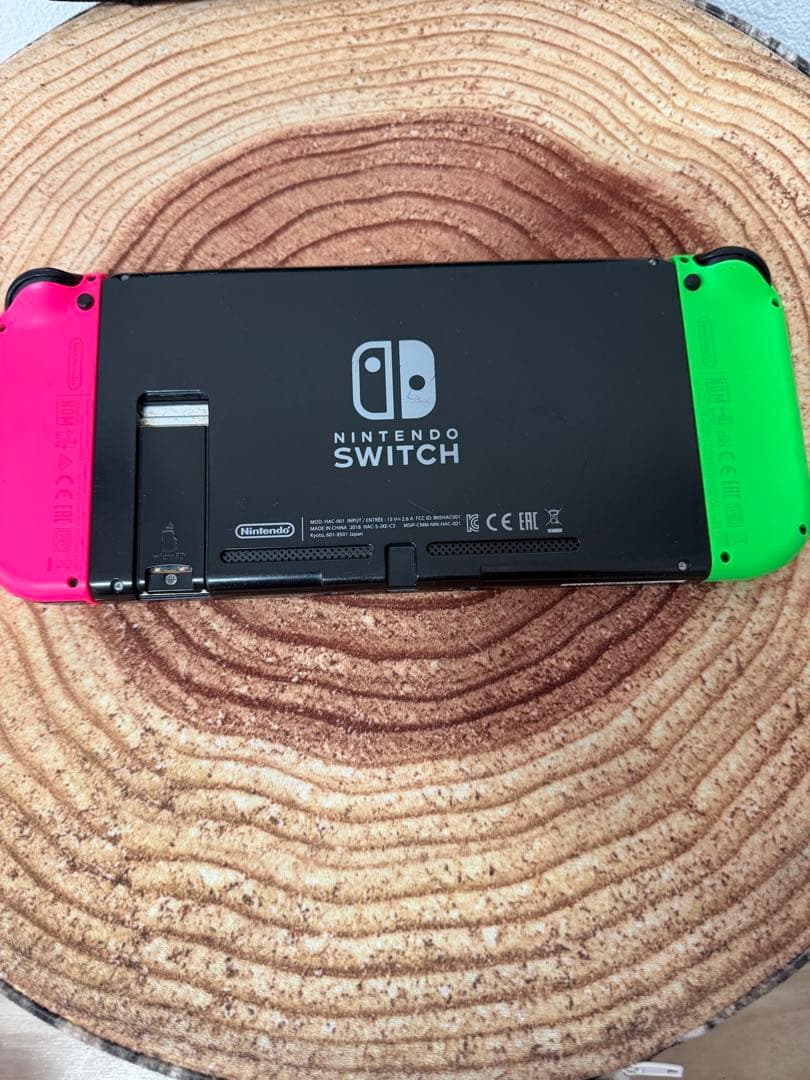 Nintendo Switch ニンテンドースイッチ本体　GRN/PNK 箱無し