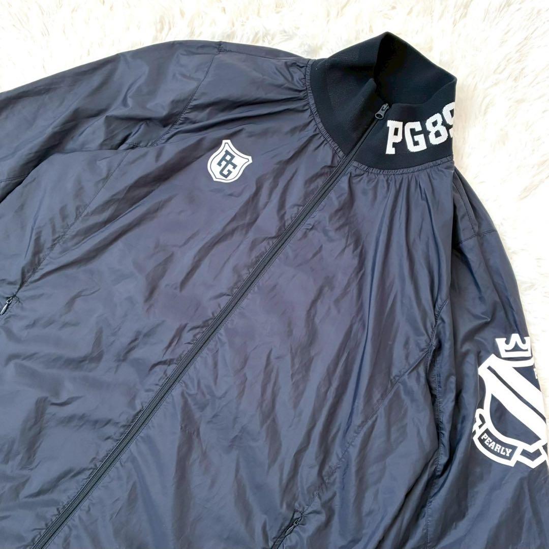 ✨美品✨パーリーゲイツ ナイロンジャケット 6 XL ロゴ 刺繍