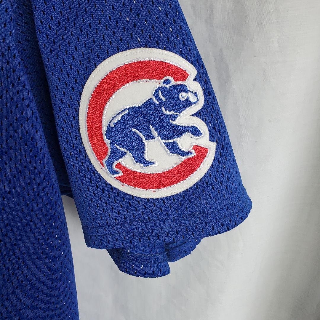 majestic マジェスティック カブス Tシャツ アメリカ製 クマ 青 熊