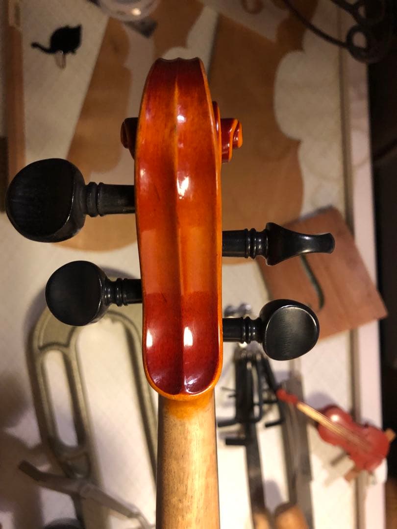 【訳あり特価.駒&魂柱調整済】鈴木分数バイオリンNo280 1/2 1988