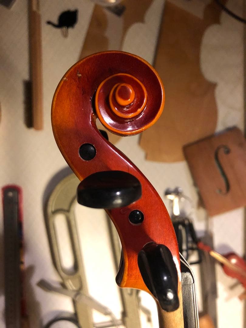 【訳あり特価.駒&魂柱調整済】鈴木分数バイオリンNo280 1/2 1988