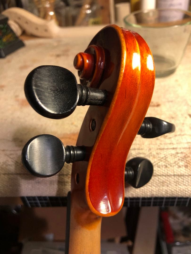 【訳あり特価.駒&魂柱調整済】鈴木分数バイオリンNo280 1/2 1988