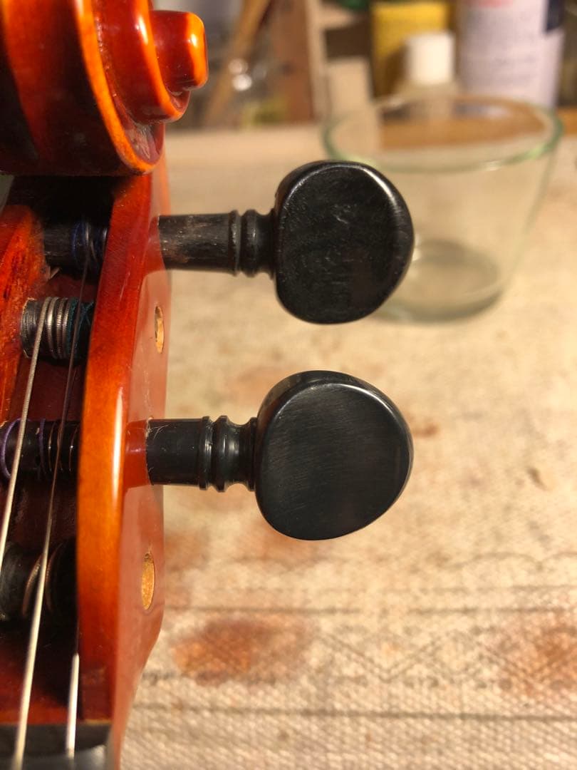 【訳あり特価.駒&魂柱調整済】鈴木分数バイオリンNo280 1/2 1988