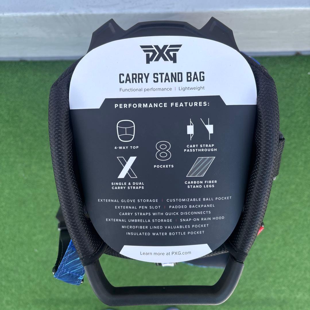 国内正規品　PXG キャディバック アロハ柄　限定品