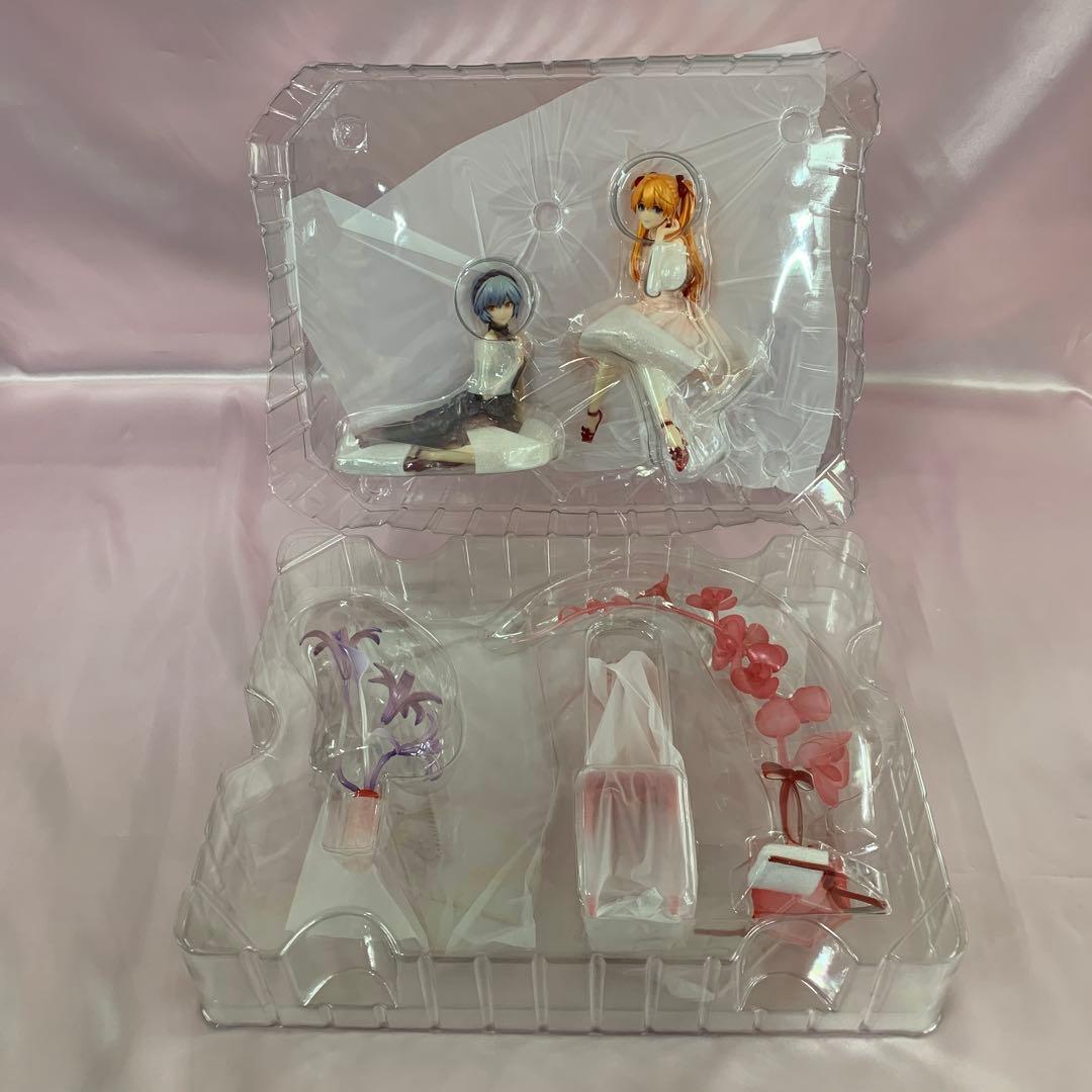 綾波レイ＆式波・アスカ・ラングレー 花の言