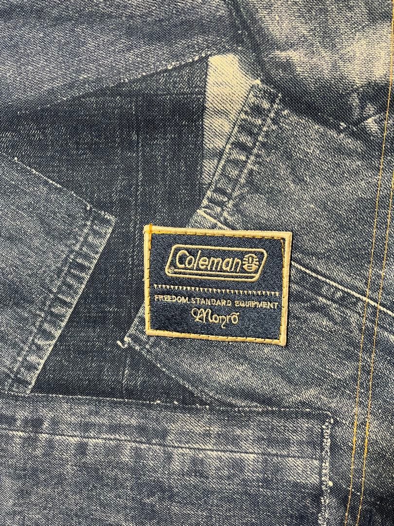 Coleman コールマン アウトドアチェア デニム風　2脚セット