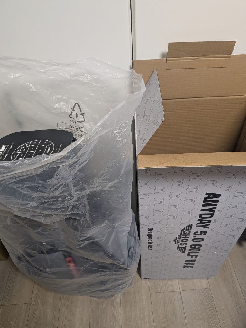 ゴーストゴルフ ANYDAY「14分割」スタンドバッグ キャディバック