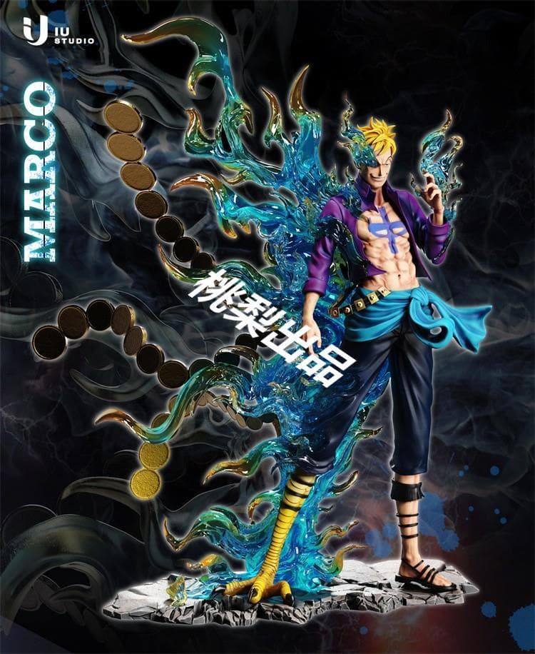 新品未開封 ワンピース　IU　マルコ　ガレージキット ガレキ スタチュー