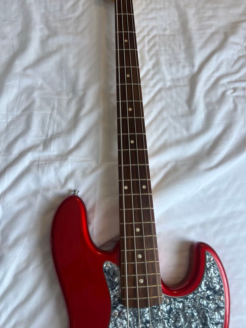 ベース Squier JAZZBASS SCANDAL TOMOMI MOD