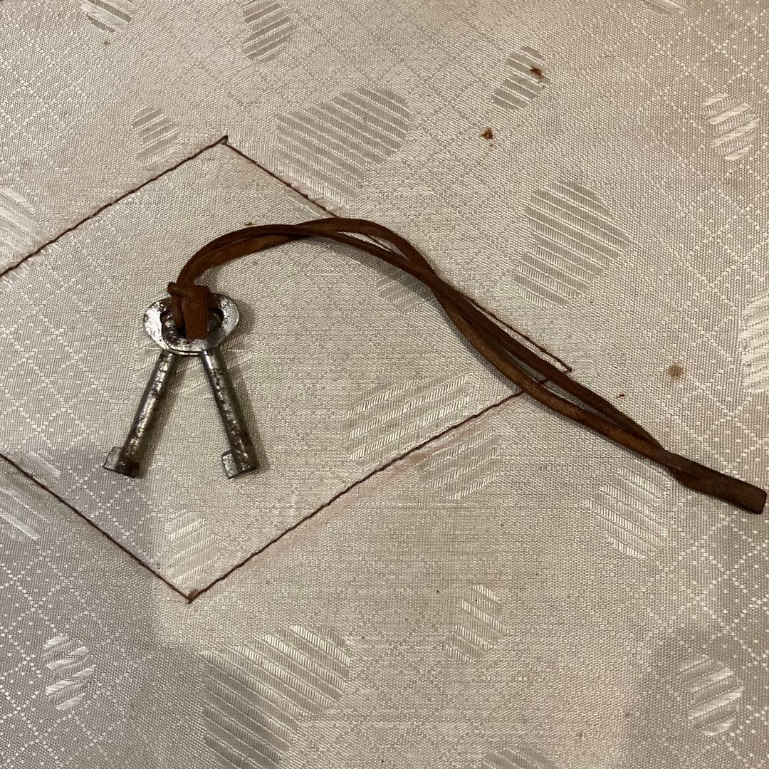 ヴィンテージレザー　旅行用トランク