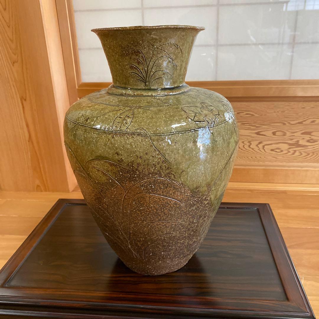 備前 壺 花器 花入 アンティーク 骨董品
