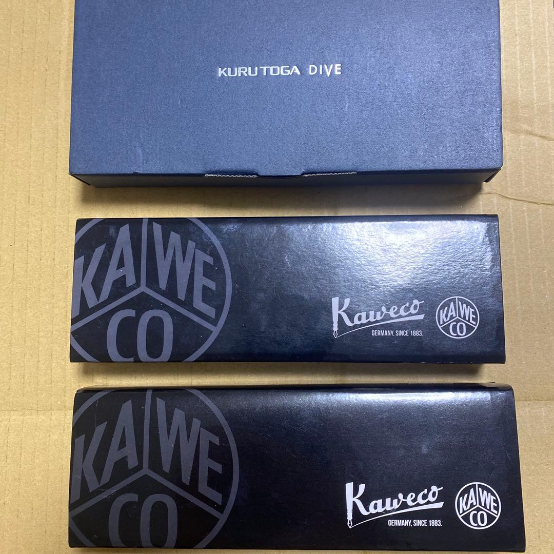 カヴェコスペシャル　ブラス　銀 クルトガダイブ　紫 おまけ　シャーボX