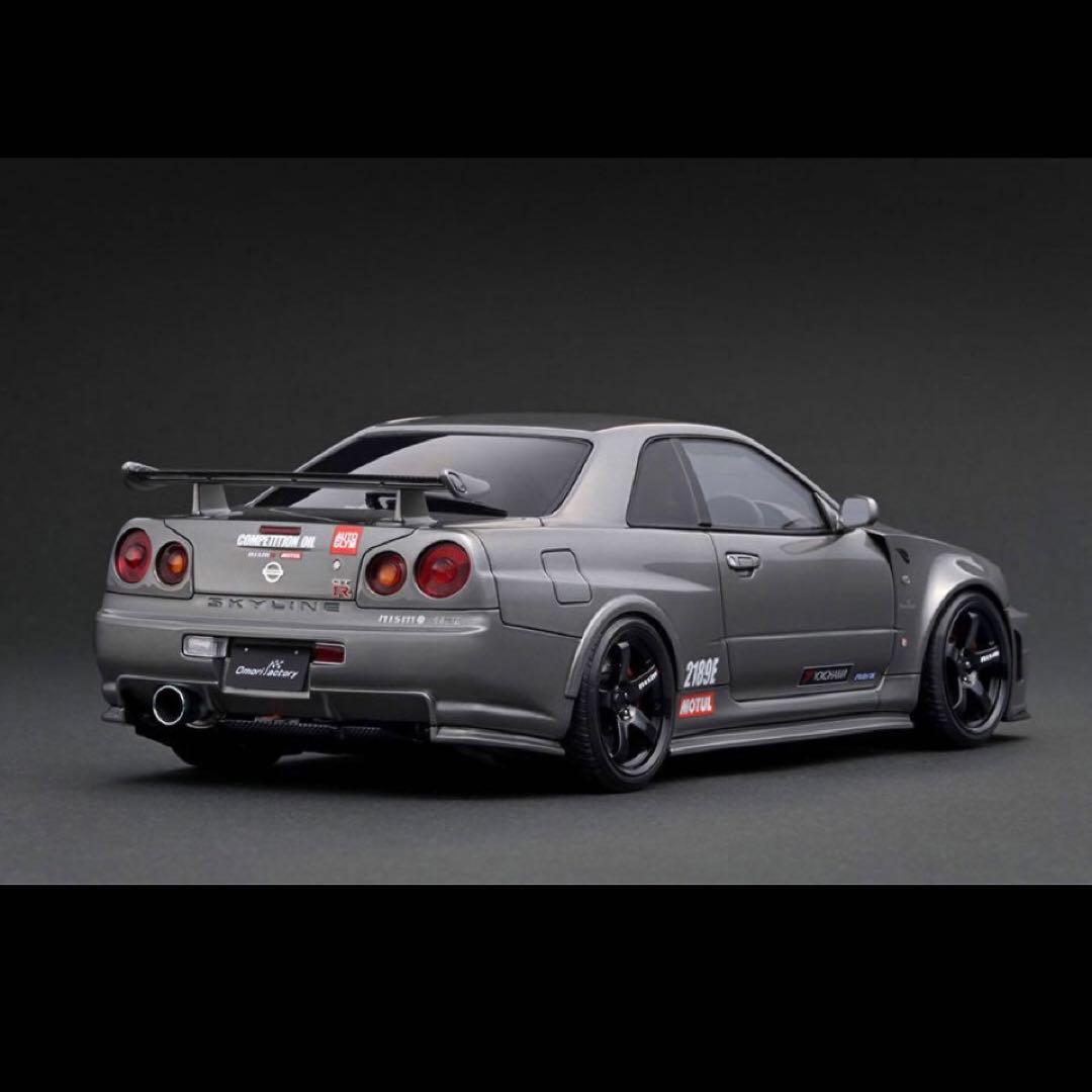 IG3222 イグニッションモデル 1/18 R34 BNR34