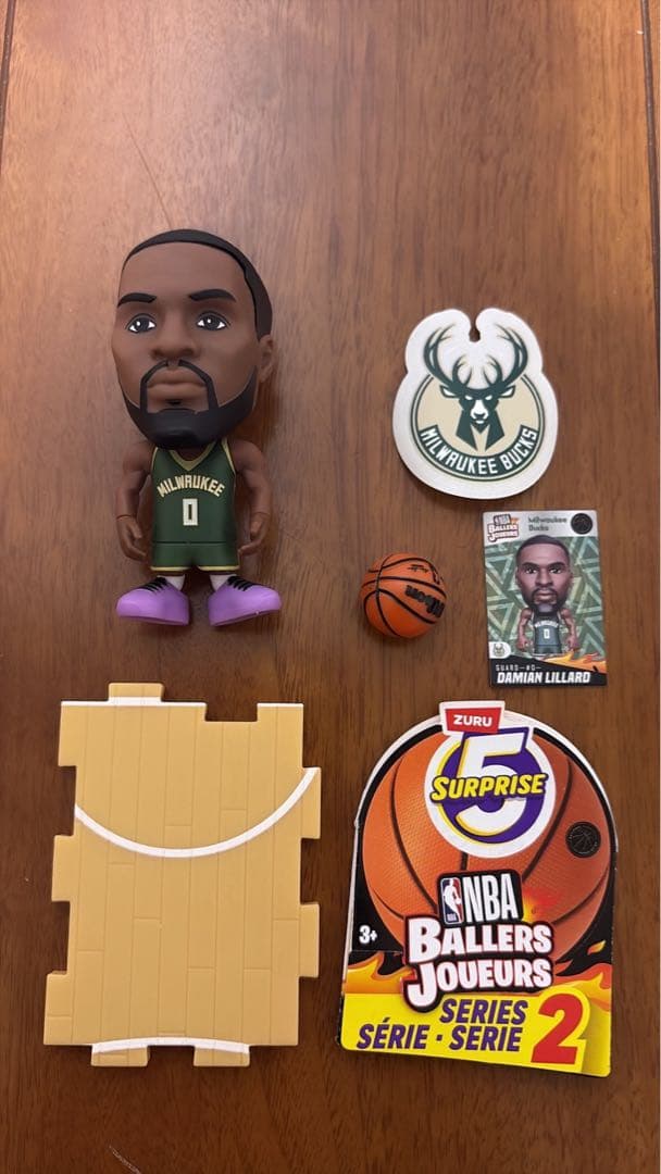 NBA Ballersフィギュアセット ルカ・ドンチッチ デイミアン・リラード