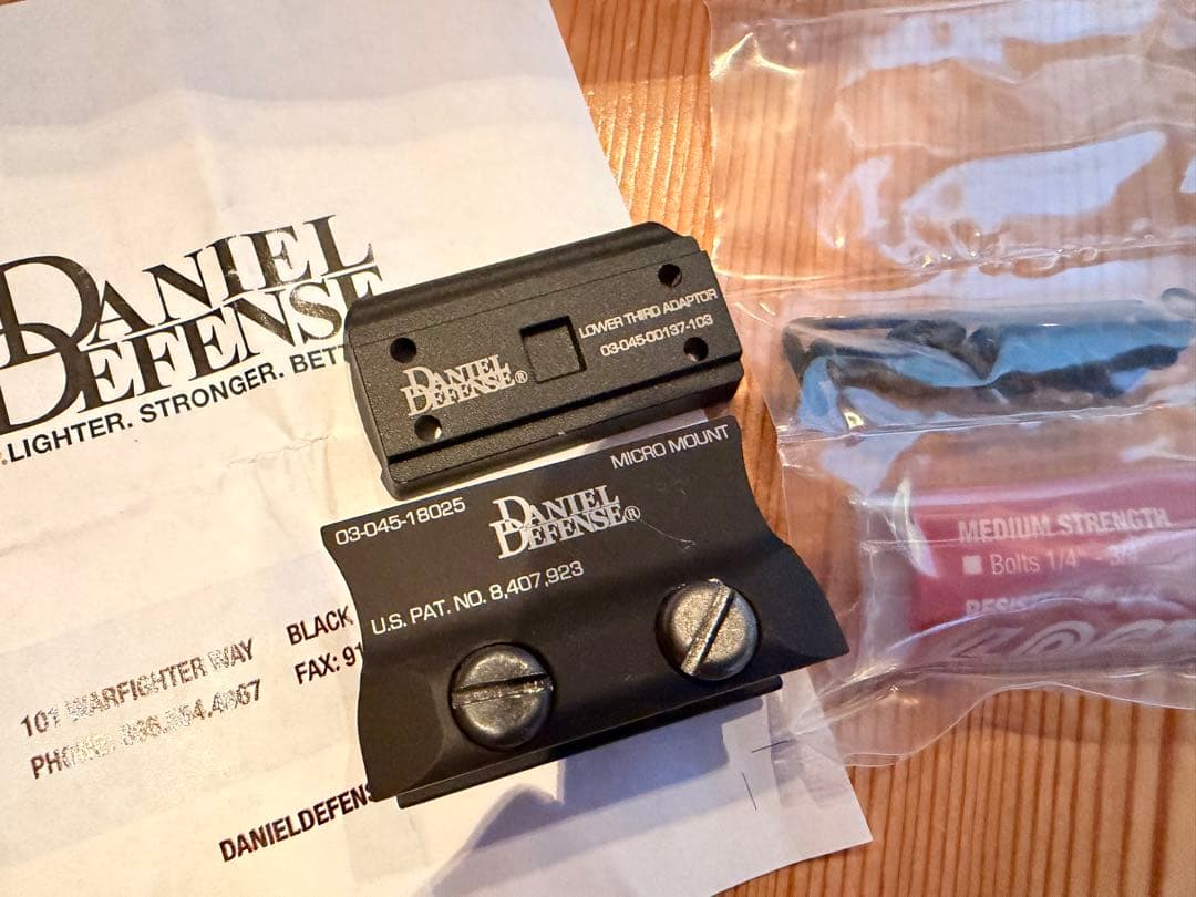 く*ら様 【実物】DANIEL DEFENSE ダニエルディフェンス T2 マウ