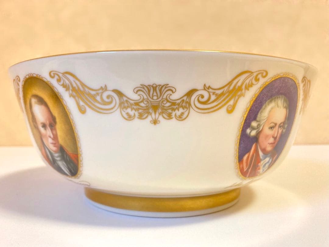 レノックス LENOX 24K 金彩 大統領などパトリオット５人の肖像