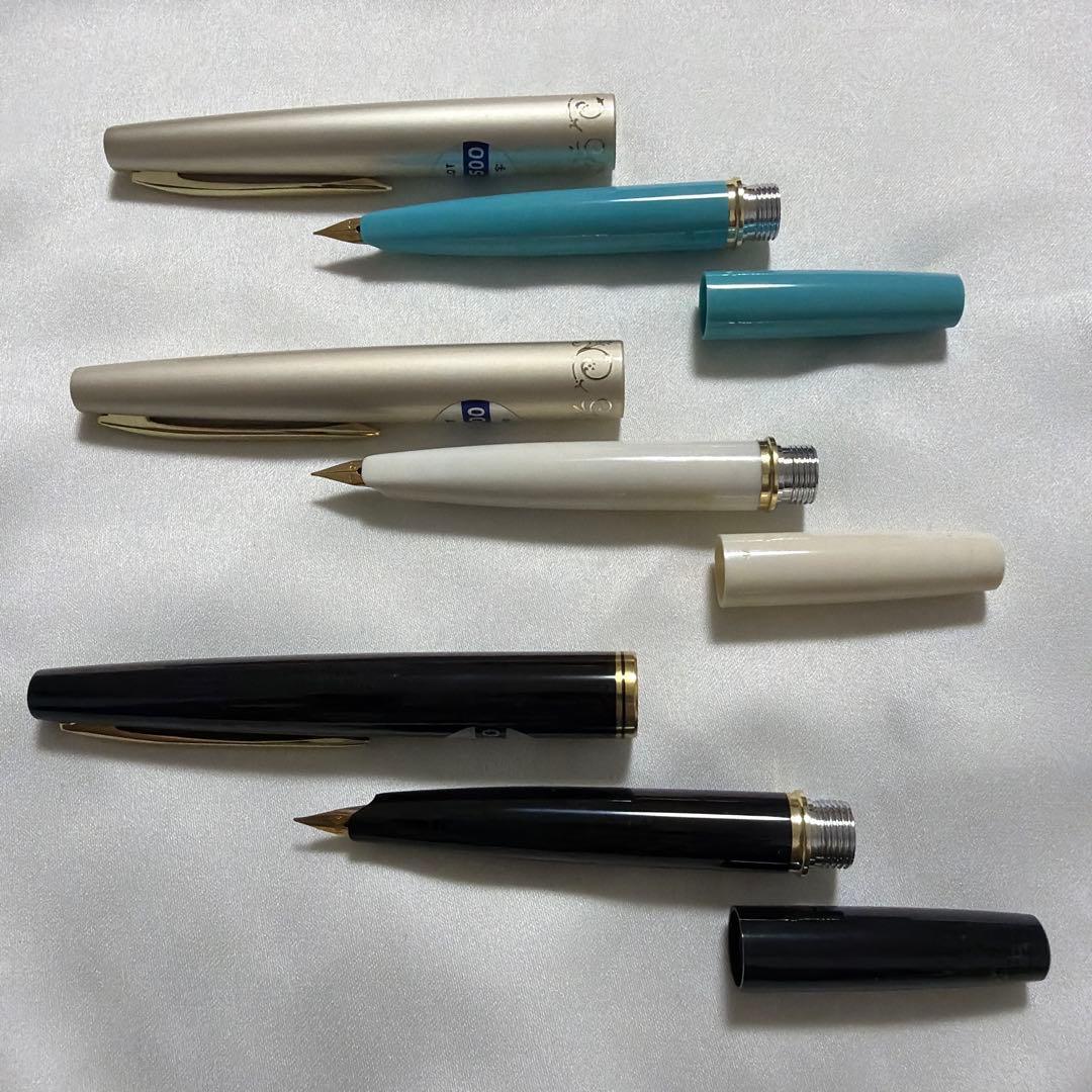 PILOT '70s新品 万年筆 3本セット　レトロ