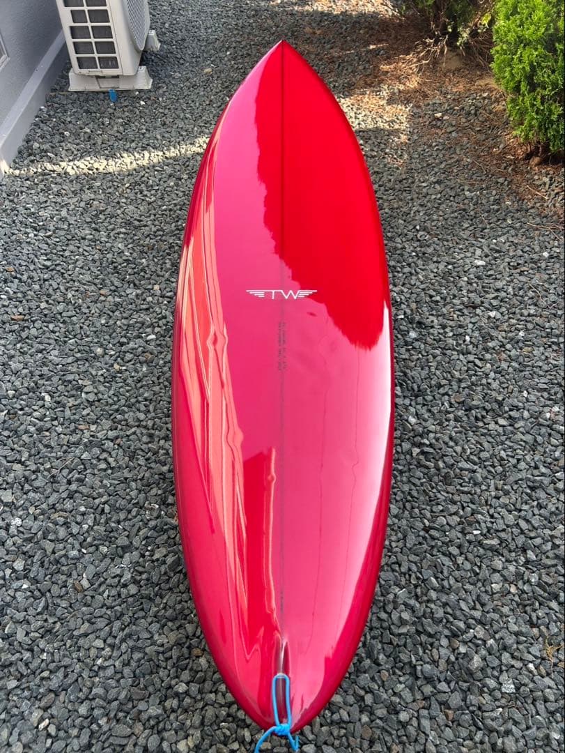 タイラーウォーレン フィン付　Tyler Warren 6'6 ミッドレングス