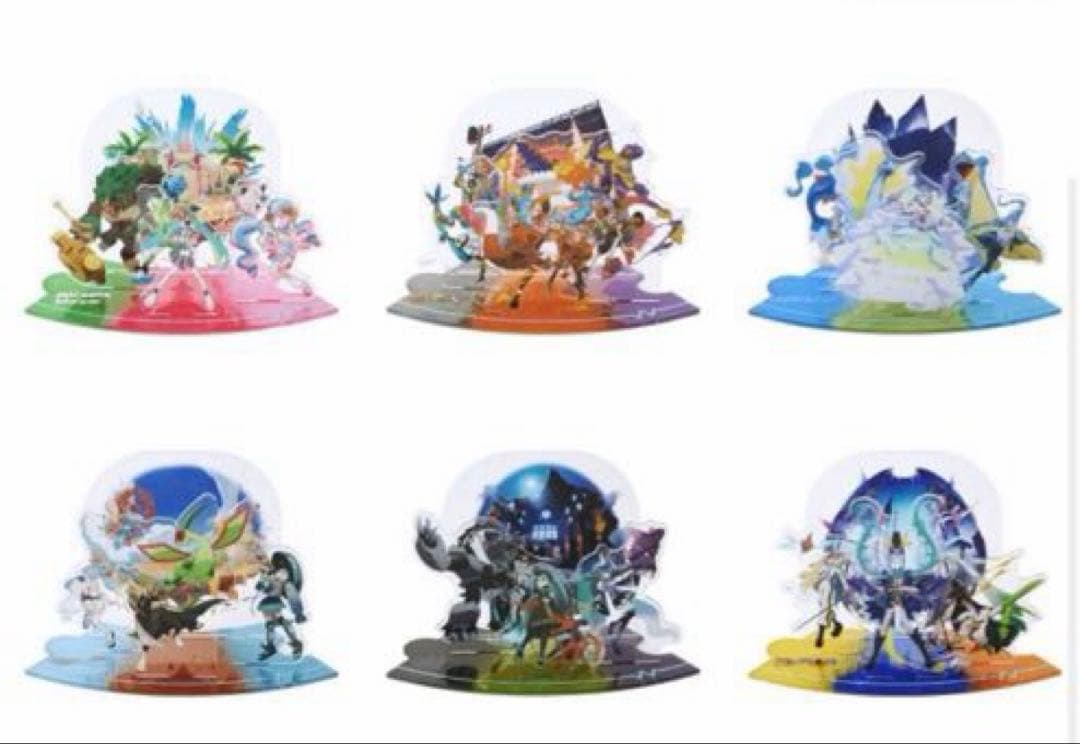 6022 ポケモン　ポケミク　つながる　アクリルスタンド　コレクション