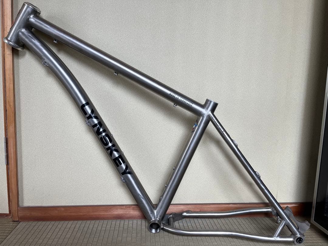 Lynskey マウンテンバイクフレーム チタン製27.5インチMサイズ